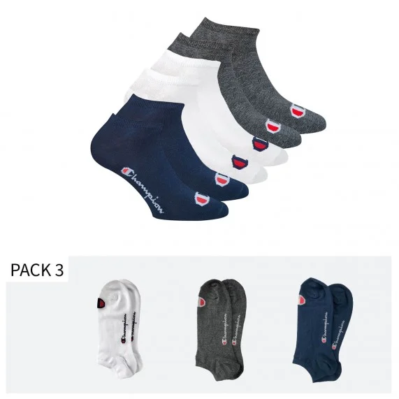 Socquettes Invisibles No Show - Lot de 3 (Chaussettes de sport) Champion chez FrenchMarket