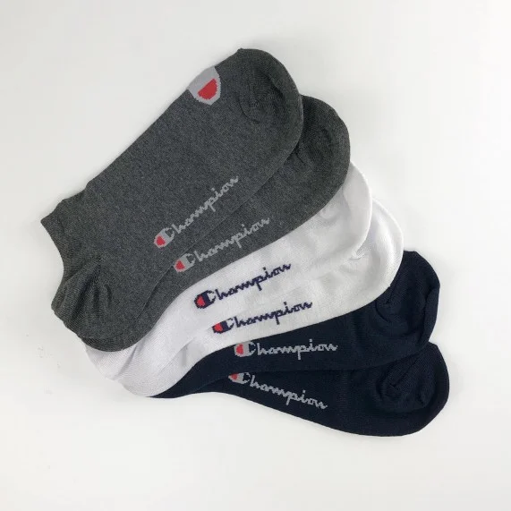 Invisible No Show Socks - Set of 3 (Sports socks) Champion on FrenchMarket