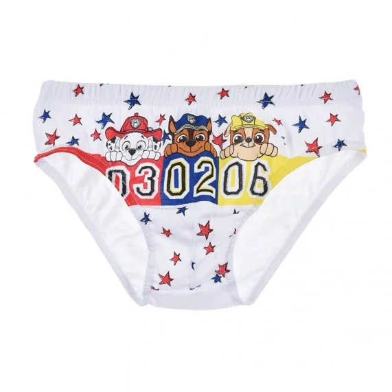 The Paw Patrol - Set di 3 slip in cotone da bambino (Slip) French Market chez FrenchMarket