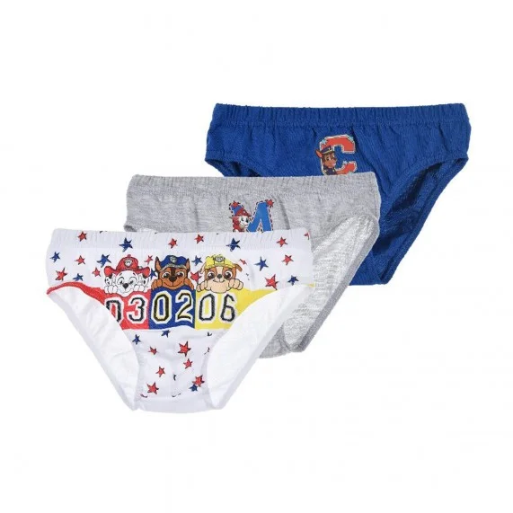 Paw Patrol - Set of 3 Boy's Cotton Briefs (Briefs) French Market on FrenchMarket