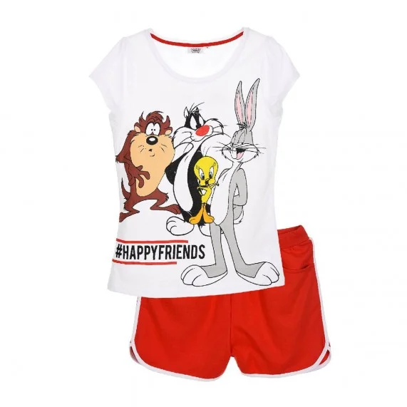 Pijama de algodón de Looney Tunes para mujer (Conjuntos de pijama) French Market chez FrenchMarket