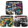 Lot de 3 Boxers Garçon Premium (Lot boxers Garçon) Freegun chez FrenchMarket