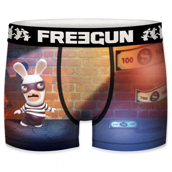 Set of 3 Men's Rabbids Boxers (Boxers) Freegun on FrenchMarket