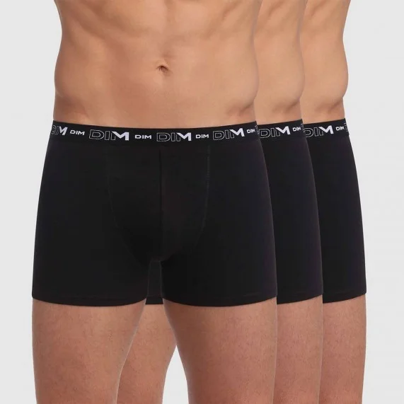 Set of 3 Men's Cotton Stretch Boxers (Boxers) Dim on FrenchMarket