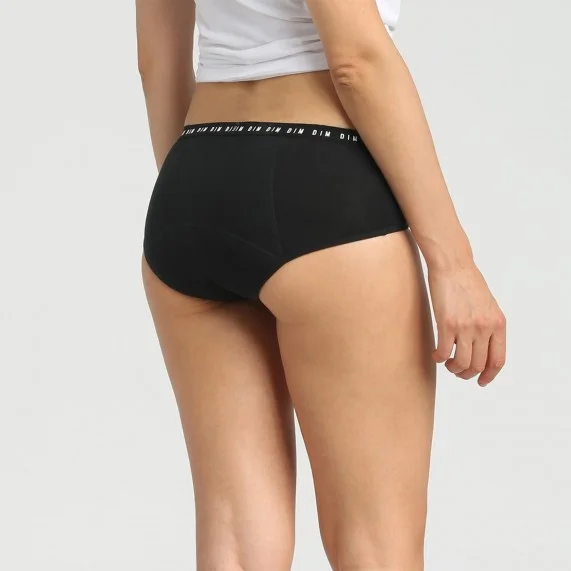 Waschbare Bio-Baumwoll-Boxershorts für die Menstruation - Medium Flow (Boxers - Höschen) Dim auf FrenchMarket