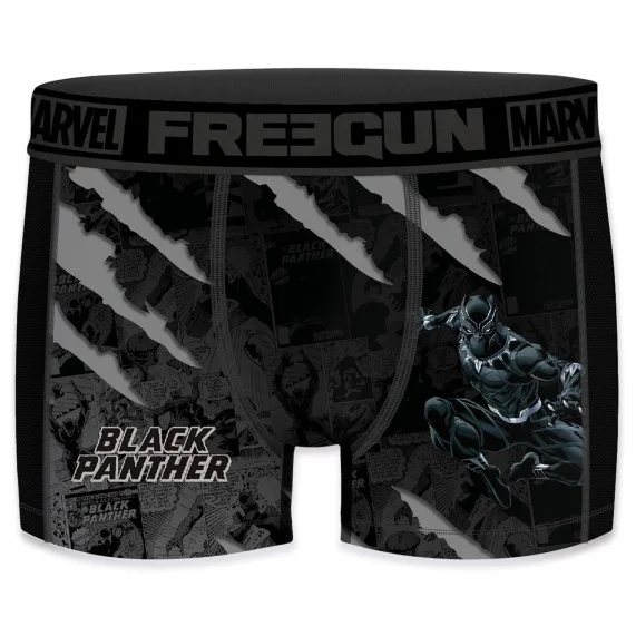 FREEGUN Bóxer deportivo Aktiv para hombre Marvel Black Panther (Boxers) Freegun chez FrenchMarket