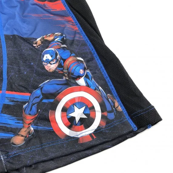 FREEGUN Herren Aktiv Sport Boxer Marvel Captain America (Boxershorts) Freegun auf FrenchMarket