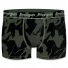 Set van 3 Never Stop katoenen boxers voor mannen (Herenboxershorts) Freegun chez FrenchMarket