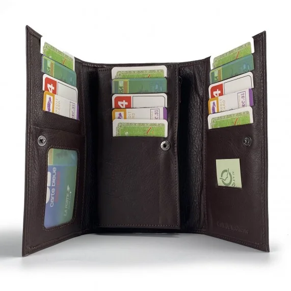 Elephant D'Or Leather Companion Wallet voor dames (Metgezel) Elephant d'Or chez FrenchMarket