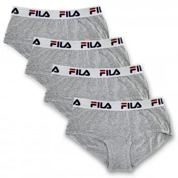 Juego de 4 bragas de algodón para mujer (Bragas) Fila chez FrenchMarket