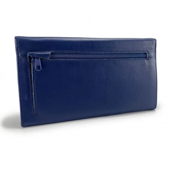 Companion Wallet Damen Scheckheftbörse aus Leder (Begleiterin) Elephant d'Or auf FrenchMarket