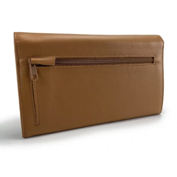 Companion Wallet Damen Scheckheftbörse aus Leder (Begleiterin) Elephant d'Or auf FrenchMarket