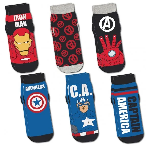 MARVEL Avengers - calzini da ragazzo (Fantasie) French Market chez FrenchMarket