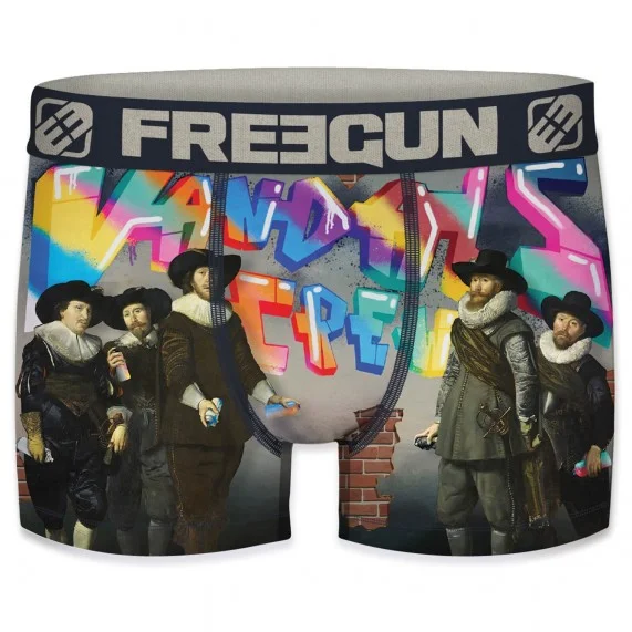 Calzoncillos para hombre Pintura "Street Art (Boxers) Freegun chez FrenchMarket