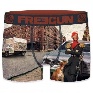 Boxer da uomo "Street Art" pittura (Boxer) Freegun chez FrenchMarket