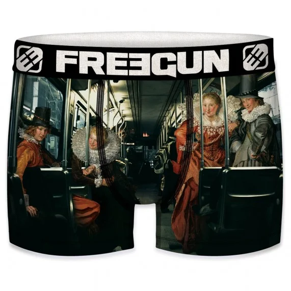 Men's boxer shorts "Street Art" painting (Boxers) Freegun on FrenchMarket