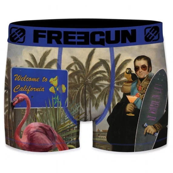 Men's boxer shorts "Street Art" painting (Boxers) Freegun on FrenchMarket