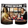 Heren Boxer Shorts "Street Art" schilderij (Boksers) Freegun chez FrenchMarket