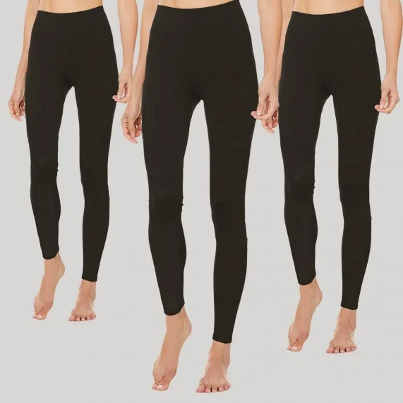 Confezione da 3 di Leggings in pile foderati caldi (Legging) French Market chez FrenchMarket