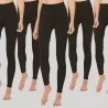 Pack de 5 Leggings Opaque Chaud Doublé Polaire (Legging) French Market chez FrenchMarket