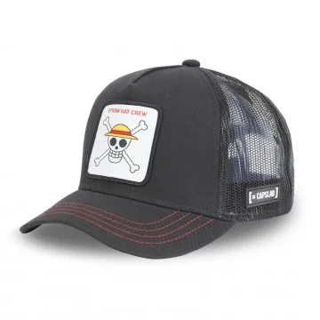 Casquette Trucker ONE PIECE Straw Hat Crew (Casquettes) Capslab chez FrenchMarket