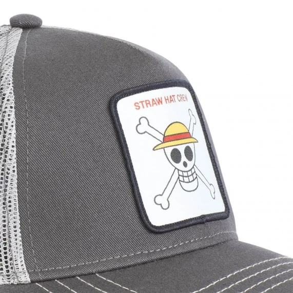 Trucker Kappe ONE PIECE Straw Hat Crew (Cap) Capslab auf FrenchMarket