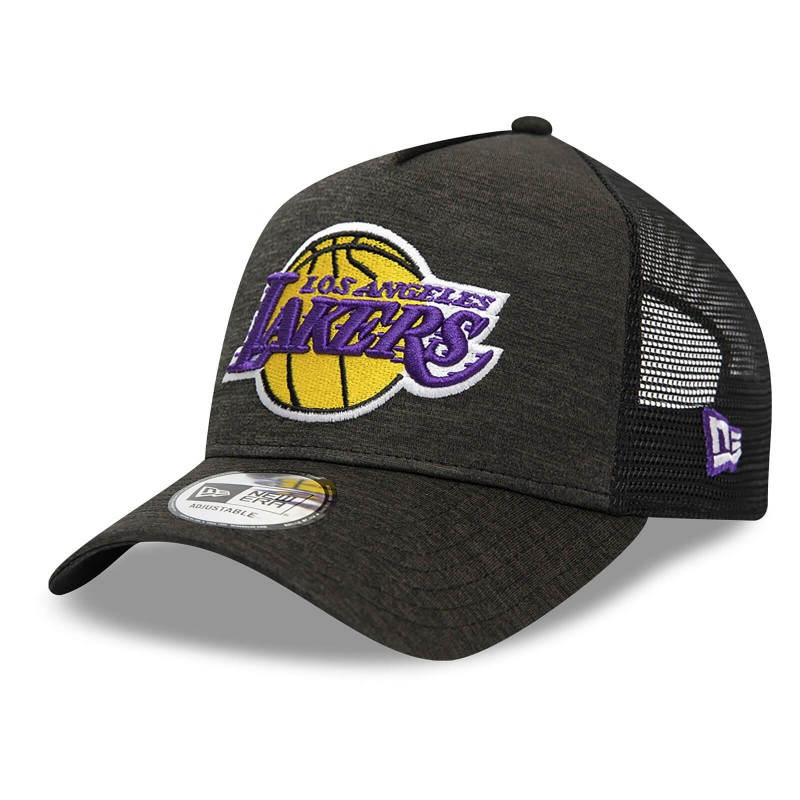 lakers vert trucker hat