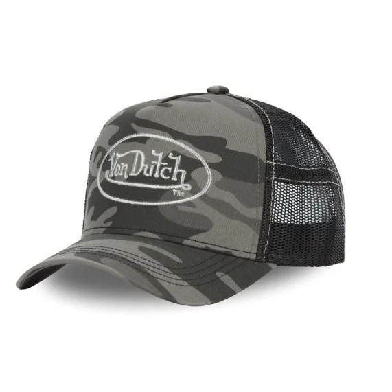 Casquette Trucker Camouflage (Casquettes) Von Dutch chez FrenchMarket