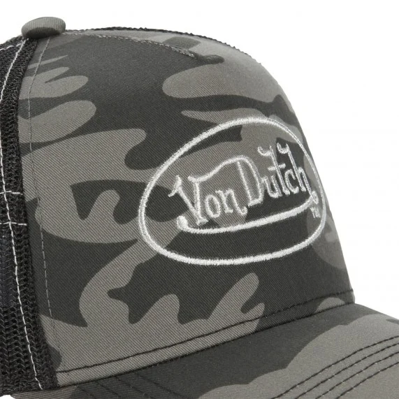 Casquette Trucker Camouflage (Casquettes) Von Dutch chez FrenchMarket