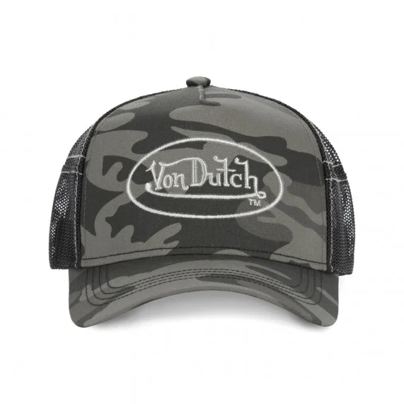 Casquette Trucker Camouflage (Casquettes) Von Dutch chez FrenchMarket