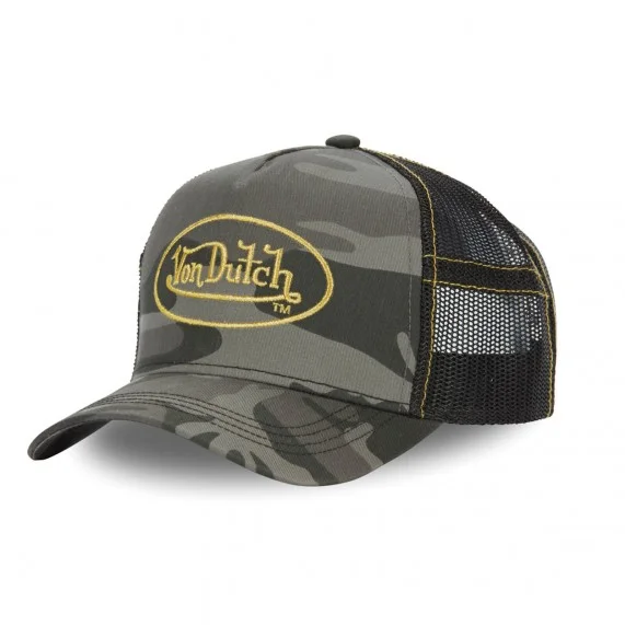 Cappello Trucker Camouflage (Cappellino) Von Dutch chez FrenchMarket