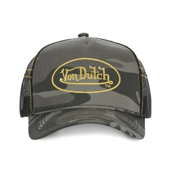 Casquette Trucker Camouflage (Casquettes) Von Dutch chez FrenchMarket