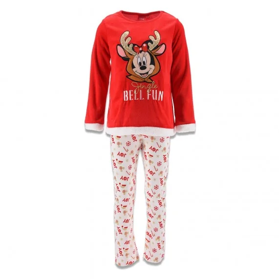 DISNEY Minnie - meisjes winter velours pyjama set (Ensemble de Pyjama) French Market chez FrenchMarket