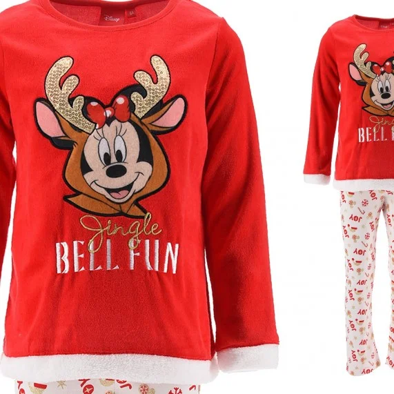 DISNEY Minnie - Girl's Winter Velour Pajama Set (Pyjama Sets) French Market on FrenchMarket