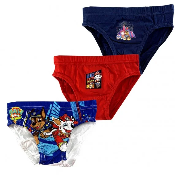 The Paw Patrol - Set di 3 slip in cotone da bambino (Slip) French Market chez FrenchMarket