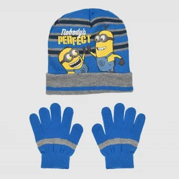 The Minions - "NOBODY'S PERFECT" Kinder Beanie Pack (Bonnetten) French Market chez FrenchMarket