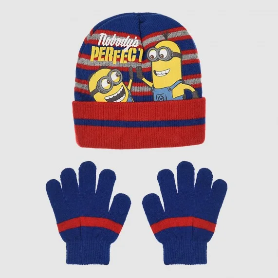 The Minions - "NOBODY'S PERFECT" Kids Glove and Hat Pack (Bonnets) French Market on FrenchMarket