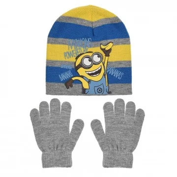 Los Minions - Pack de gorros para niños "POWERED by Banana (Bonetes) French Market chez FrenchMarket