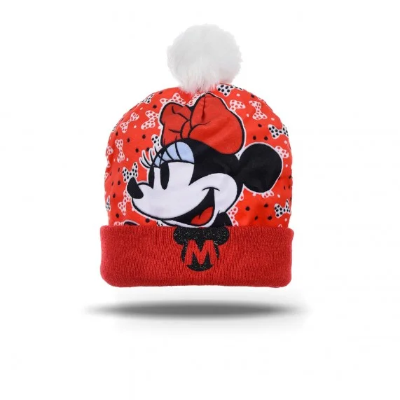 DISNEY - "Minnie Mouse" Pompom-Mütze für Mädchen (Kappen) French Market auf FrenchMarket