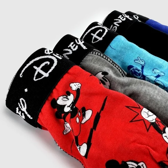 Lot de 5 Boxers Coton Garçon Mickey Mouse (Boxers) French Market chez FrenchMarket