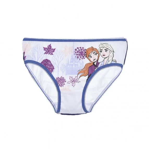 DISNEY The Snow Queen - Set of 3 Girls Cotton Panties (Panties) French Market on FrenchMarket