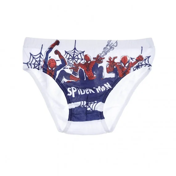 MARVEL Spider-Man - Set of 3 Cotton Boy Briefs (Briefs) French Market on FrenchMarket