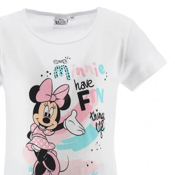 Conjunto de pijama corto para niña "Minnie Mouse Have Fun" (Ensemble de Pyjama) French Market chez FrenchMarket