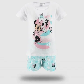 Conjunto de pijama corto para niña "Minnie Mouse Have Fun" (Ensemble de Pyjama) French Market chez FrenchMarket