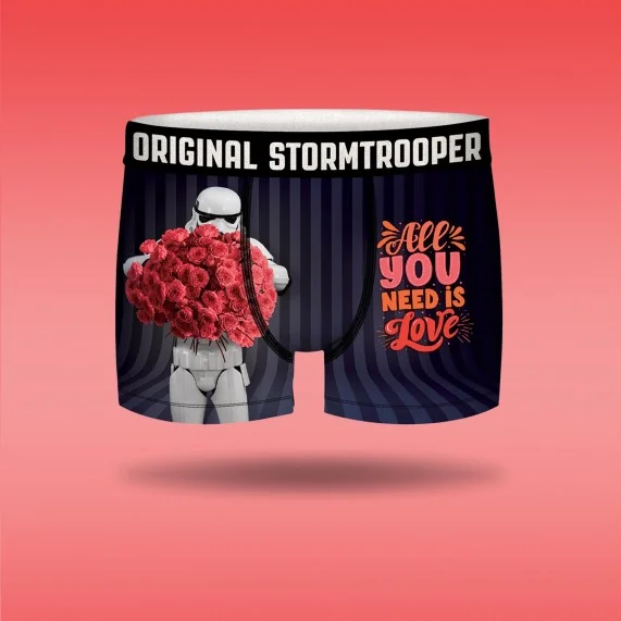 2er-Pack Herren-Boxershorts STORMTROOPER Valentinstag (Boxershorts für Männer) French Market auf FrenchMarket