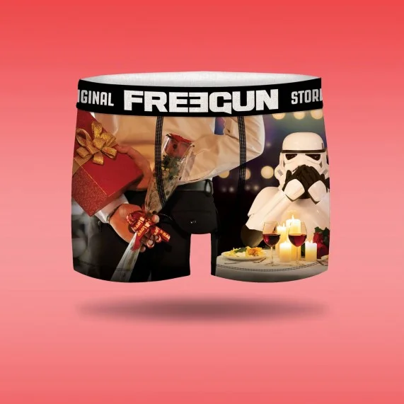 Stormtrooper Valentine's Day Boxers for Men (Boxers) Freegun on FrenchMarket