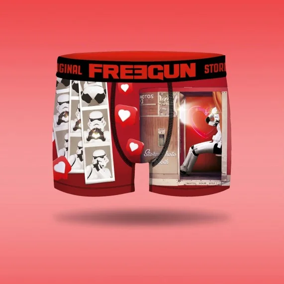 Stormtrooper Valentinstag Boxershorts für Männer (Boxershorts) Freegun auf FrenchMarket