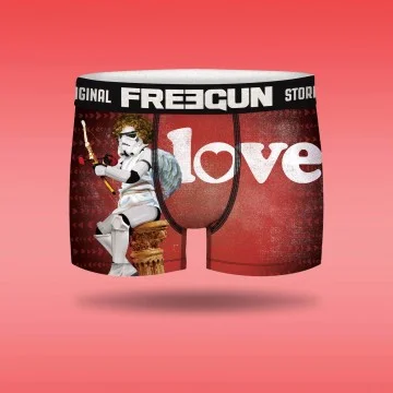 Stormtrooper Valentinstag Boxershorts für Männer (Boxershorts) Freegun auf FrenchMarket