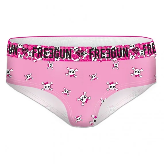 Lot de 4 boxers Fille en Coton (Boxers/Shorty) Freegun chez FrenchMarket