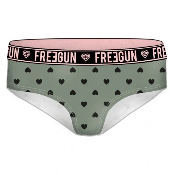 Lot de 4 boxers Fille en Coton (Boxers/Shorty) Freegun chez FrenchMarket